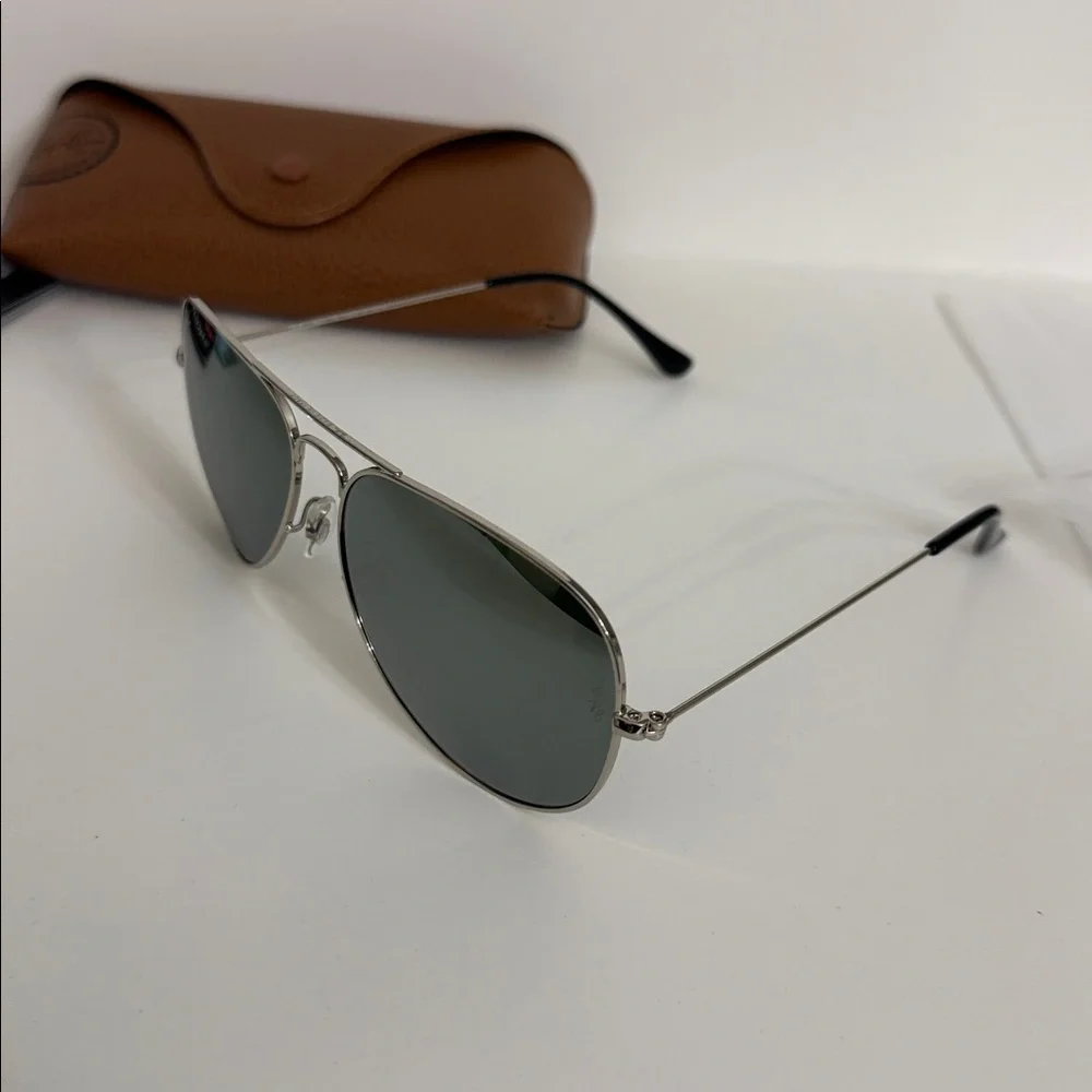 ray ban sunglasses Unisex RB3025 W3277 silver /silver mirrored